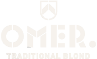 OMER original logo colour neg